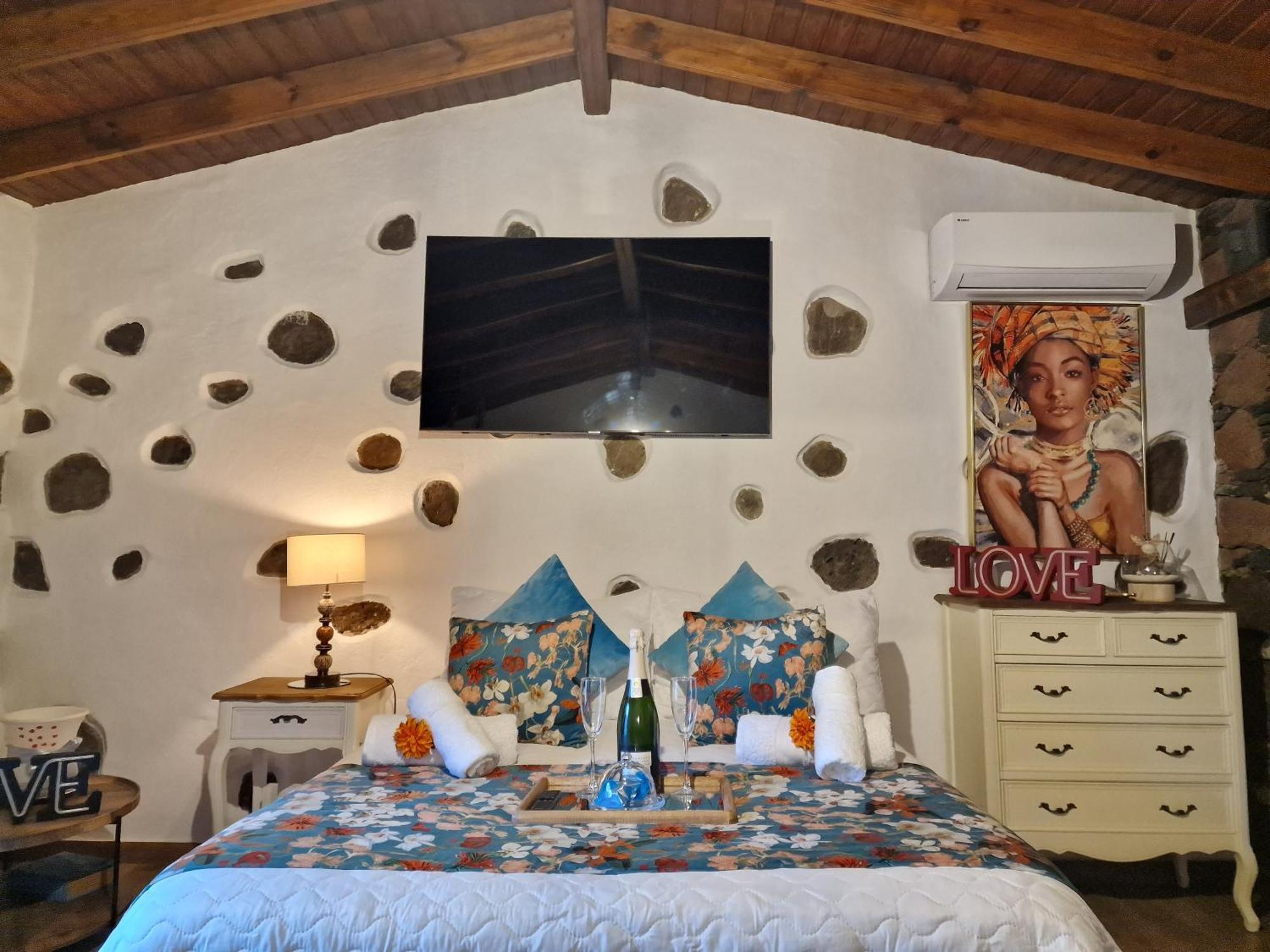 Romantic Casa Rural La Molinera Santa Lucia De Tirajana ภายนอก รูปภาพ